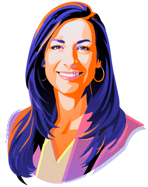 LEAP26 Headshot illustrations_Angela Cooper