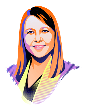 LEAP26 Headshot illustrations_Angie Nelson