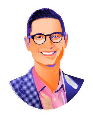 LEAP26 Headshot illustrations_Ronnie Georghiou